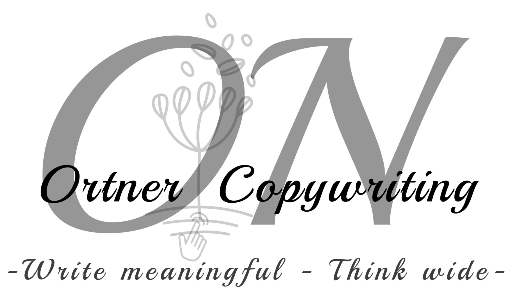 Logo Nicole Ortner Copywriting,Content und Marketing